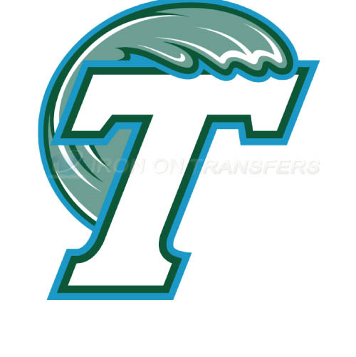 Tulane Green Wave Logo T-shirts Iron On Transfers N6608